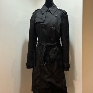 Black Altuzarra trench coat